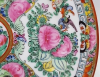 Plato Decorativo Oriental Con Flores Cod 32868