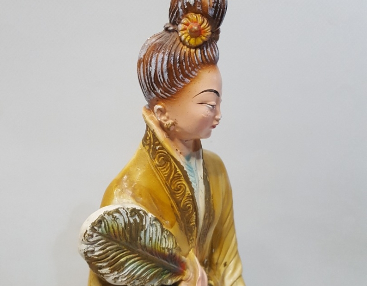 Figura De Mujer Porcelana Oriental Cod 32909