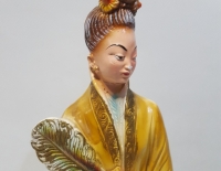 Figura De Mujer Porcelana Oriental Cod 32909