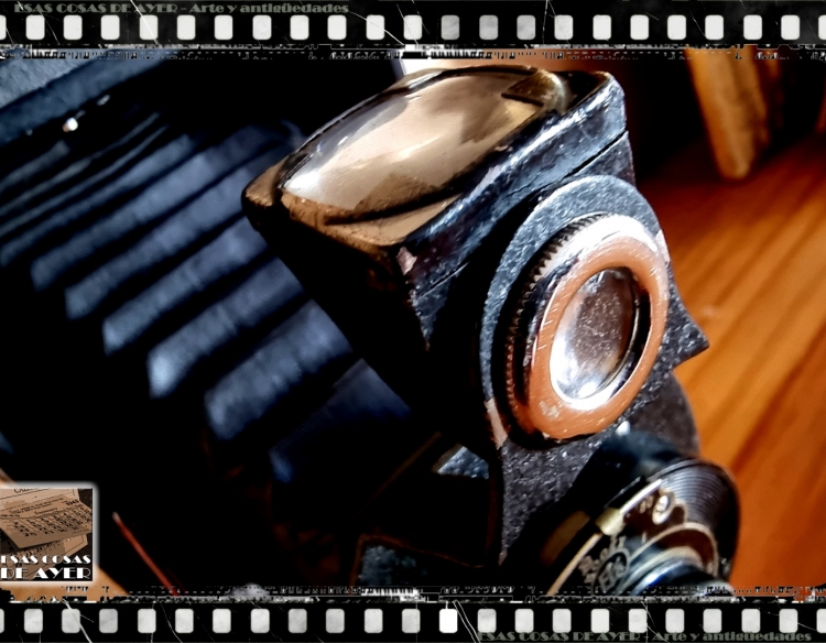 Antigua Cámara Fotográfica Kodak 3A Folding Cartridge Hawk Eye Model B