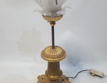Velador De 1 Luz 36cms De Alto Cod 33048