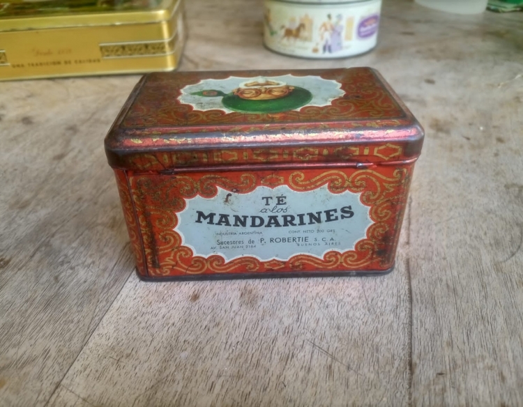 Cajas antiguas de Lata - Mackintosh's / Los Mandarines / Anselmi