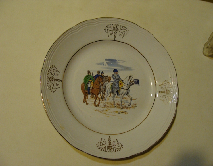 Plato decorativo Meissonier en Rosario