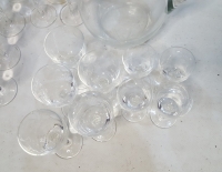 23 Copas Y Jarra De Cristal Cod 33173