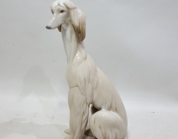 Figura De Perro Afgano Lladro Cod 33205