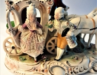 Carruaje De Porcelana De Grafenthal Turingia.