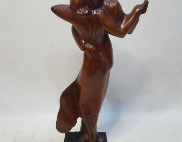 Estatuilla Pareja Bailando Tango 44x20 Cod 33236