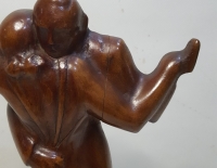 Estatuilla Pareja Bailando Tango 44x20 Cod 33236