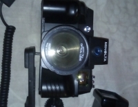 Lote de filmadora 8 mm y cámaras fotográficas 