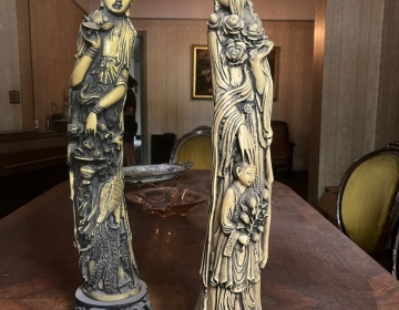Estatuas Chinas de marfil 