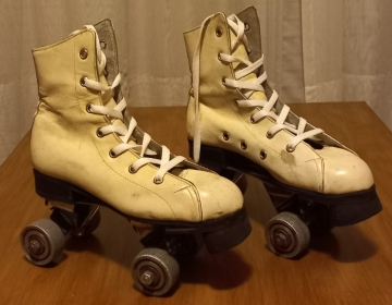 Patines de dama Muccilli año 1953 (artículo de colección)