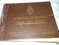 Recuerdo 1943 Regimiento 11 de Infantería Gral las Heras