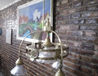 Araña de bronce