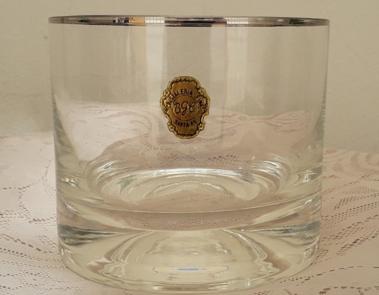 Hielera de Cristal Cristalería Fina BGC Santa Fe