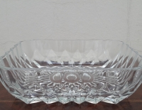 Centro de Mesa de Cristal Tallado