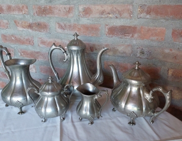 Servicio de Té/Café Inglés. Sello James Dixon & Son