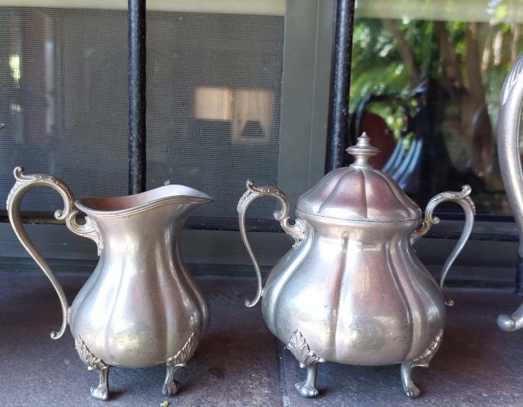Servicio de Té/Café Inglés. Sello James Dixon & Son