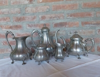 Servicio de Té/Café Inglés. Sello James Dixon & Son