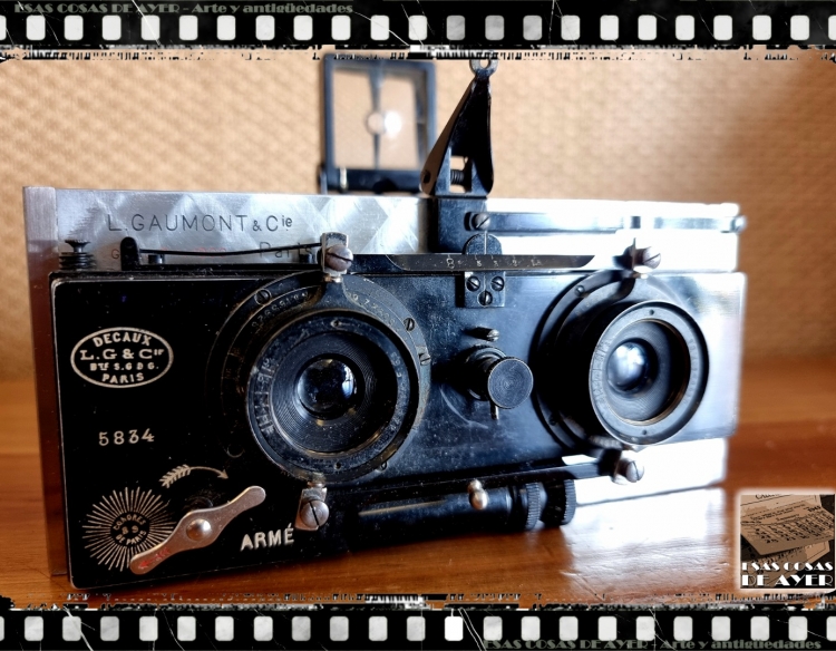 Camara estereografica Gaumont Gaumont