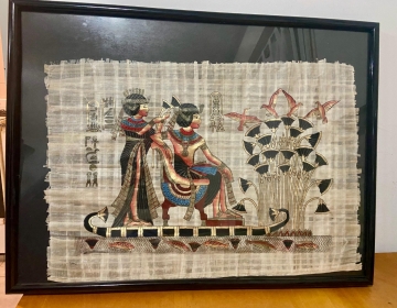 Cuadros de papiro del Nilo Egipto 