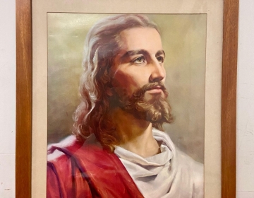 Vintage Jesús la cabeza de Cristo 