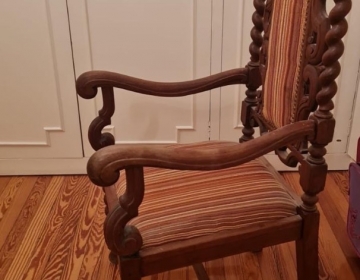 Sillones estilo jacobino restsurados