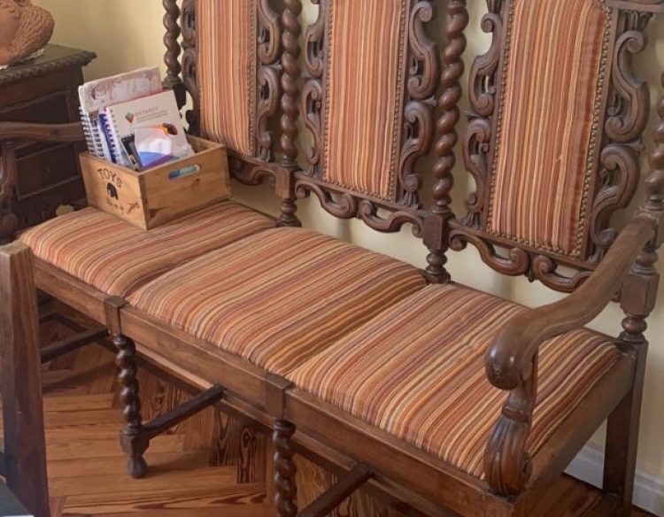 Sillones estilo jacobino restsurados