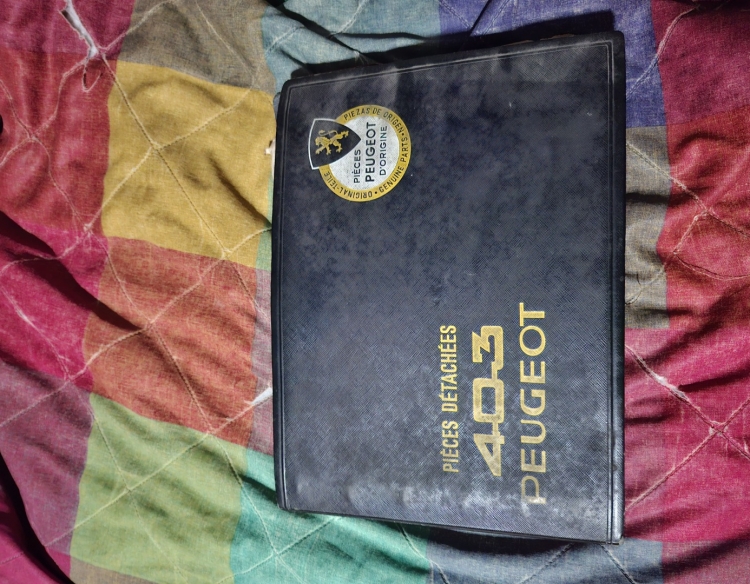Manuales de Peugeot 403