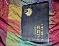 Manuales de Peugeot 403