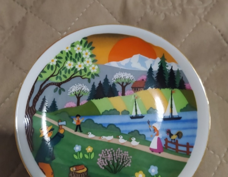 platos decorativos 