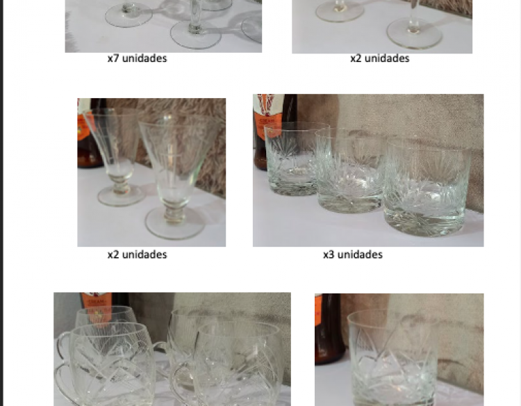 Vajilla antigua y cristalería de alta calidad – Colección familiar