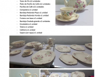 Vajilla antigua y cristalería de alta calidad – Colección familiar