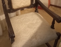 Juego de comedor para 10 personas con 8 sillas y 2 sillones + bahiut